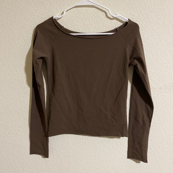 Brandy Melville brown Bonnie top - Picture 5 of 5